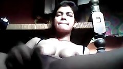 Desi Girl Strips Dress and Mastrubating with Cucumber