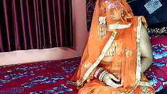 Sarita bhabhi In orange lehenga fucking hard Indian desi HD xxx porn Xvideos