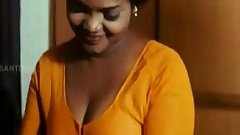 House Maid Showing Deep Cleavage