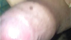 Drunken cock midnight mastrubating fun holding the cum