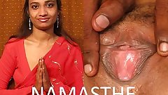 desi slut performig saree strip displaying her pussy and clit - photo-compilatio