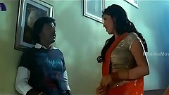 Lakshmi Rai In Red Saree Lawrence And Lakshmi Rai Romantic Kanchana Movie Scenes