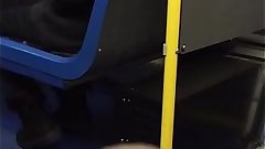 Public Wanker Jerks his Cock for Indian Milf on Public Bus pt 2