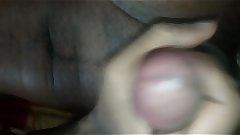 Cumshot on cam